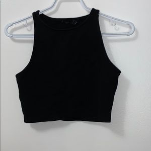 A TALULA black crop top